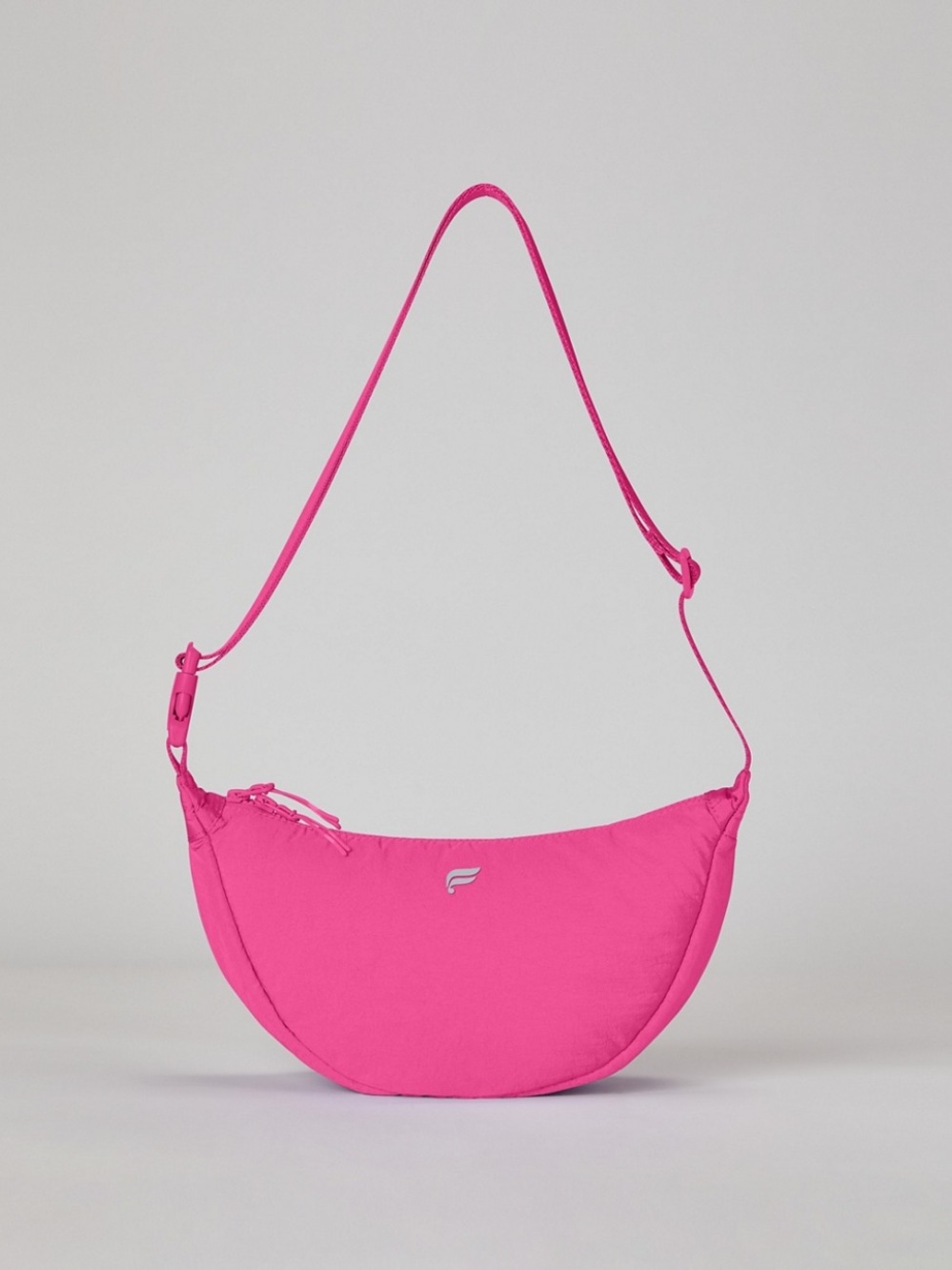 Fabletics The Sling Bag Dragonfruit Crinkle NWT